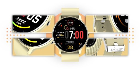 Giewont Smartwatch Giewont Sport Around GW120-6 - Ivory Effect Giewont Smartwatch Giewont Sport Around GW120-6 - Ivory Effect