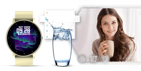 Giewont Smartwatch Giewont Sport Around GW120-6 - Ivory Effect Giewont Smartwatch Giewont Sport Around GW120-6 - Ivory Effect