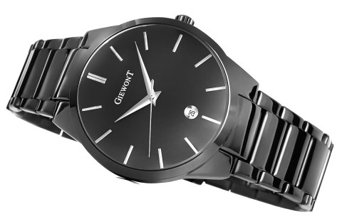 Giewont Zegarek Męski GIEWONT Timeless GW4290-1 Black Giewont Zegarek Męski GIEWONT Timeless GW4290-1 Black