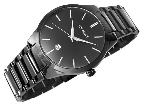 Giewont Zegarek Męski GIEWONT Timeless GW4290-1 Black Giewont Zegarek Męski GIEWONT Timeless GW4290-1 Black