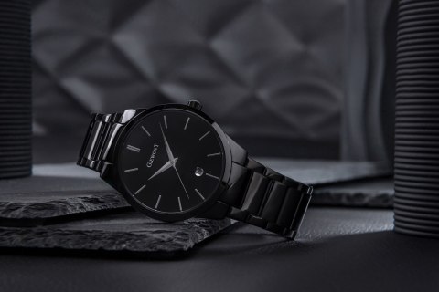 Giewont Zegarek Męski GIEWONT Timeless GW4290-1 Black Giewont Zegarek Męski GIEWONT Timeless GW4290-1 Black