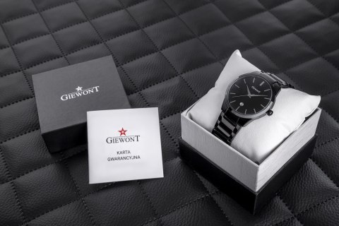Giewont Zegarek Męski GIEWONT Timeless GW4290-1 Black Giewont Zegarek Męski GIEWONT Timeless GW4290-1 Black