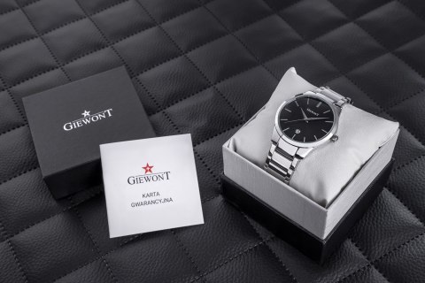 Giewont Zegarek Męski GIEWONT Timeless GW4290-2 Silver/Black Giewont Zegarek Męski GIEWONT Timeless GW4290-2 Silver/Black