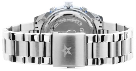 Giewont Zegarek Męski Giewont PrimeChrono GW8620-2 Chronograf Silver/Blue Giewont Zegarek Męski Giewont PrimeChrono GW8620-2 Chronograf Silver/Blue