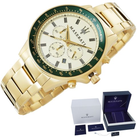 Maserati Zegarek Męski Maserati Sfida R8873640005 + BOX Maserati Zegarek Męski Maserati Sfida R8873640005 + BOX