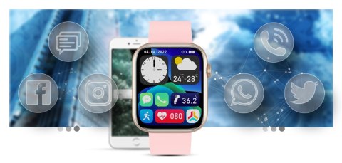 Gravity Smartwatch Damski Gravity GT3-1 Gravity Smartwatch Damski Gravity GT3-1