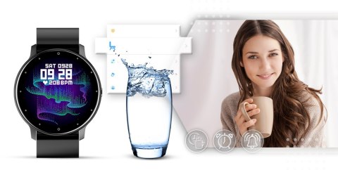 Giewont Smartwatch Giewont Sport Around PRO SmartCall GW120-2 PRO - Carbon Giewont Smartwatch Giewont Sport Around PRO SmartCall GW120-2 PRO - Carbon