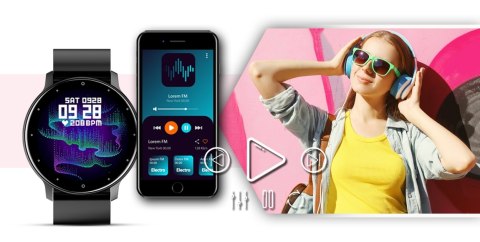 Giewont Smartwatch Giewont Sport Around PRO SmartCall GW120-2 PRO - Carbon Giewont Smartwatch Giewont Sport Around PRO SmartCall GW120-2 PRO - Carbon