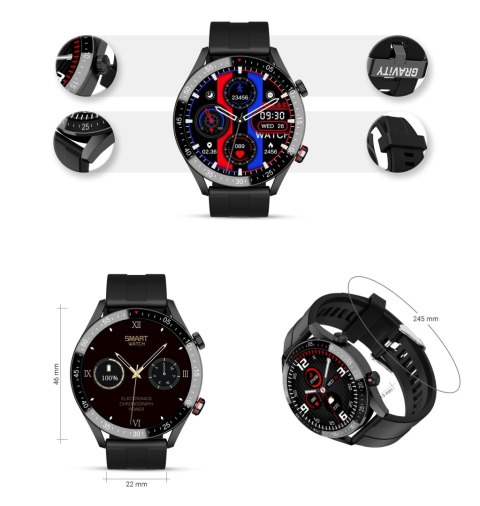 Gravity Smartwatch Męski Gravity GT4-1 Gravity Smartwatch Męski Gravity GT4-1