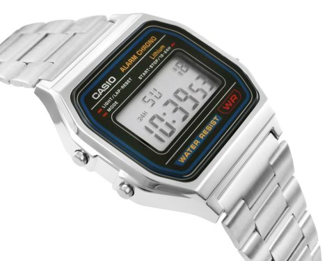 CASIO Zegarek CASIO A158WA-1DF Unisex + BOX CASIO Zegarek CASIO A158WA-1DF Unisex + BOX