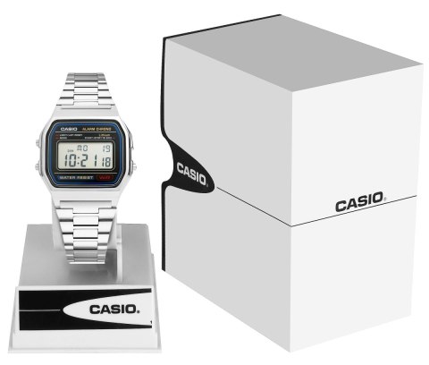 CASIO Zegarek CASIO A158WA-1DF Unisex + BOX CASIO Zegarek CASIO A158WA-1DF Unisex + BOX