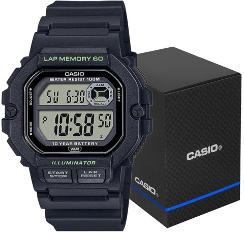 CASIO Zegarek CASIO WS-1400H-1AVEF + BOX Unisex CASIO Zegarek CASIO WS-1400H-1AVEF + BOX Unisex