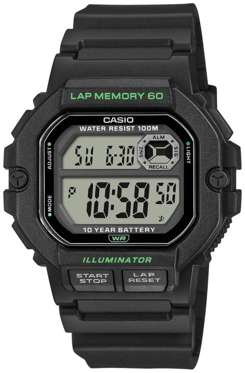 CASIO Zegarek CASIO WS-1400H-1AVEF + BOX Unisex CASIO Zegarek CASIO WS-1400H-1AVEF + BOX Unisex