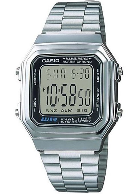 CASIO Zegarek Damski Casio A178WA-1ADF CASIO Zegarek Damski Casio A178WA-1ADF