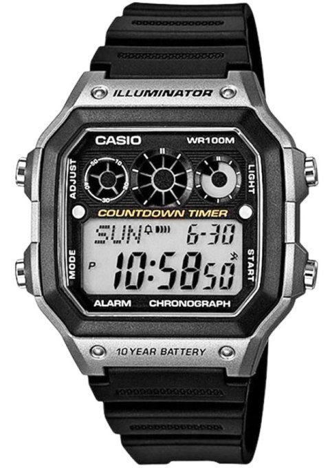 CASIO Zegarek Męski CASIO AE-1300WH-8AVDF CASIO Zegarek Męski CASIO AE-1300WH-8AVDF