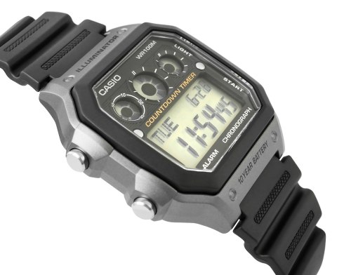 CASIO Zegarek Męski CASIO AE-1300WH-8AVDF CASIO Zegarek Męski CASIO AE-1300WH-8AVDF