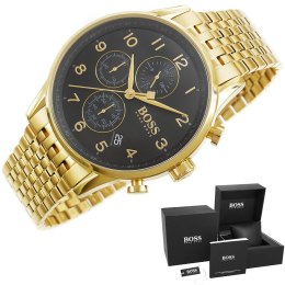 Hugo Boss Zegarek Męski Hugo Boss Navigator 1513531 + BOX