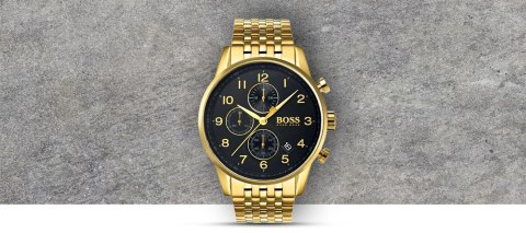 Hugo Boss Zegarek Męski Hugo Boss Navigator 1513531 + BOX Hugo Boss Zegarek Męski Hugo Boss Navigator 1513531 + BOX