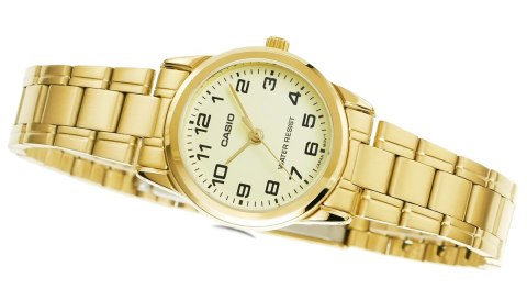 CASIO Zegarek Damski CASIO LTP-V001G-9BUDF + BOX CASIO Zegarek Damski CASIO LTP-V001G-9BUDF + BOX