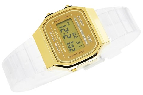 CASIO Zegarek Damski CASIO Vintage A168XESG-9AEF + BOX CASIO Zegarek Damski CASIO Vintage A168XESG-9AEF + BOX