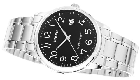 CASIO Zegarek Męski CASIO MTP-V002D-1BUDF + BOX CASIO Zegarek Męski CASIO MTP-V002D-1BUDF + BOX