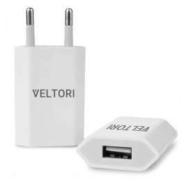 VELTORI ŁADOWARKA do Smartwatch VELTORI POWER ON USB 5V 1A VTL1 Uniwersalna