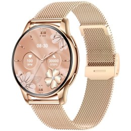 VELTORI Smartwatch Damski Veltori VT300-1 Złota Bransoleta