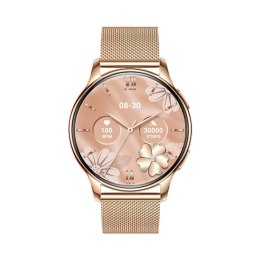 VELTORI Smartwatch Damski Veltori VT300-1 Złota Bransoleta