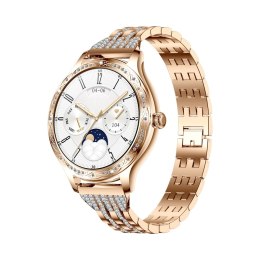 VELTORI Smartwatch Damski Veltori VT350-1 Bransoleta Różowe Złoto