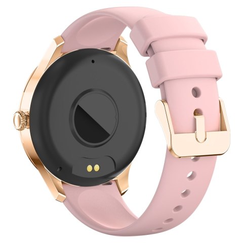 VELTORI Smartwatch Damski Veltori VT360-1 Różowy Pasek Silikonowy VELTORI Smartwatch Damski Veltori VT360-1 Różowy Pasek Silikonowy