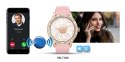 VELTORI Smartwatch Damski Veltori VT360-1 Różowy Pasek Silikonowy