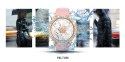 VELTORI Smartwatch Damski Veltori VT360-1 Różowy Pasek Silikonowy