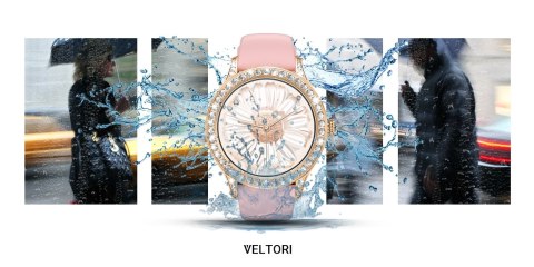 VELTORI Smartwatch Damski Veltori VT360-1 Różowy Pasek Silikonowy VELTORI Smartwatch Damski Veltori VT360-1 Różowy Pasek Silikonowy