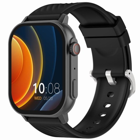 Gravity Smartwatch Gravity GT15-5 Czarny Pasek Silikonowy + Tytanowa Bransoleta Gravity Smartwatch Gravity GT15-5 Czarny Pasek Silikonowy + Tytanowa Bransoleta
