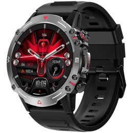 VELTORI Smartwatch Veltori VT110-1 Czarny Pasek Silikonowy