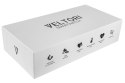 VELTORI Smartwatch Veltori VT110-1 Czarny Pasek Silikonowy