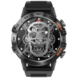 VELTORI Smartwatch Veltori VT120-1 Czarny Pasek Silikonowy