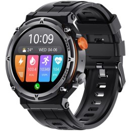 VELTORI Smartwatch Veltori VT130-1 Czarny Pasek Silikonowy