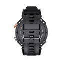 VELTORI Smartwatch Veltori VT130-1 Czarny Pasek Silikonowy