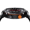 VELTORI Smartwatch Veltori VT130-1 Czarny Pasek Silikonowy
