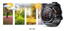 VELTORI Smartwatch Veltori VT130-1 Czarny Pasek Silikonowy