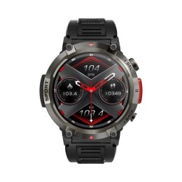 VELTORI Smartwatch Veltori VT140-1 Czarny Pasek Silikonowy