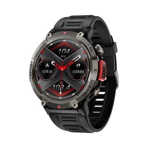 VELTORI Smartwatch Veltori VT140-1 Czarny Pasek Silikonowy VELTORI Smartwatch Veltori VT140-1 Czarny Pasek Silikonowy