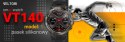 VELTORI Smartwatch Veltori VT140-1 Czarny Pasek Silikonowy