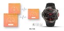 VELTORI Smartwatch Veltori VT140-1 Czarny Pasek Silikonowy