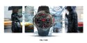 VELTORI Smartwatch Veltori VT140-1 Czarny Pasek Silikonowy