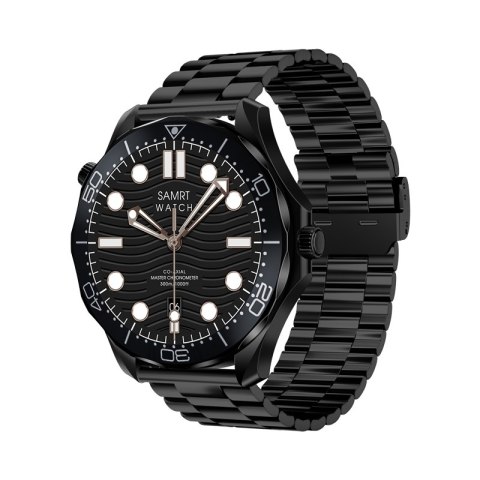 VELTORI Smartwatch Veltori VT150-1 Czarny Pasek Silikonowy + Czarna Bransoleta VELTORI Smartwatch Veltori VT150-1 Czarny Pasek Silikonowy + Czarna Bransoleta