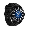 VELTORI Smartwatch Veltori VT150-1 Czarny Pasek Silikonowy + Czarna Bransoleta