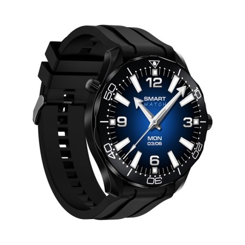 VELTORI Smartwatch Veltori VT150-1 Czarny Pasek Silikonowy + Czarna Bransoleta VELTORI Smartwatch Veltori VT150-1 Czarny Pasek Silikonowy + Czarna Bransoleta