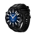 VELTORI Smartwatch Veltori VT150-1 Czarny Pasek Silikonowy + Czarna Bransoleta